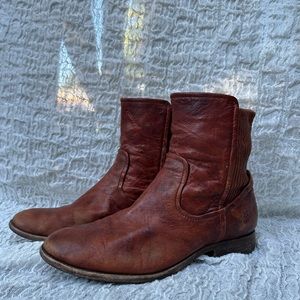 Frye boots- unique vintage design